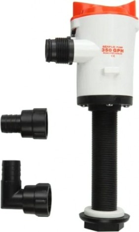 Помпа циркуляционная SEAFLO 22 л/мин, патрубок 19 мм, 12V [SFBP1-G350-04]