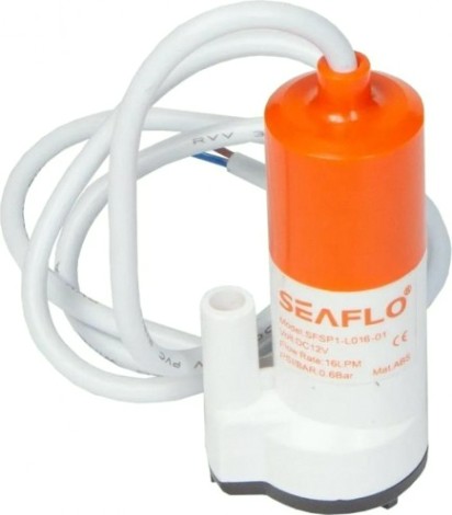 Помпа водооткачивающая SEAFLO погружная, 12V 16 л/мин [SFSP1-L016-01]