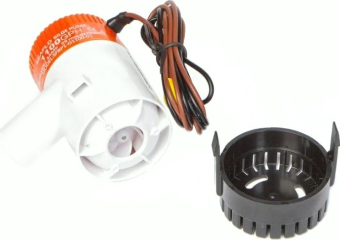 Помпа водооткачивающая SEAFLO трюмная, 12V 1100 галлон/час, патрубок 29 мм [SFBP1-G1100-01]