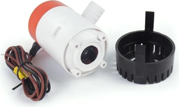 Помпа водооткачивающая SEAFLO трюмная, 12V 500 галлон/час, патрубок 19 мм [SFBP1-G500-01]