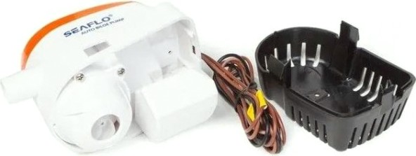 Помпа водооткачивающая SEAFLO трюмная, автоматическая, 12V 600 галлон/час, патрубок 19 мм [SFBP1-G600-06]