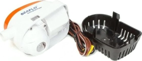 Помпа водооткачивающая SEAFLO трюмная, автоматическая, 12V 750 галлон/час, патрубок 19 мм [SFBP1-G750-06]