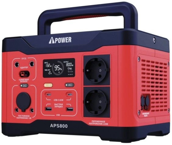 Портативная электростанция A-iPOWER APS 800 аккумуляторная [20602]