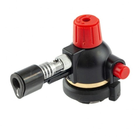 Портативная горелка на бутановый баллон MATRIX 91424 пьезоподжиг