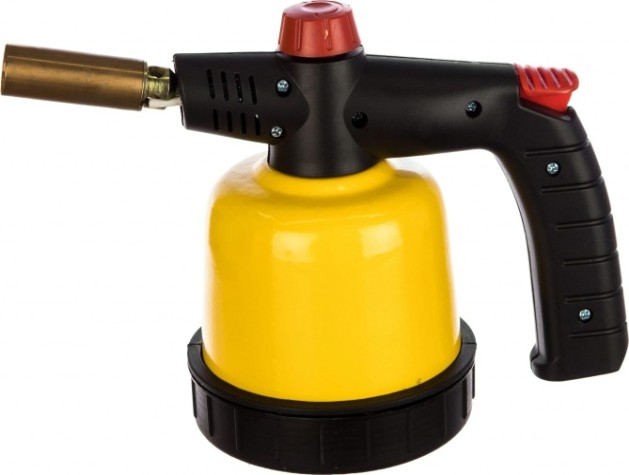 Портативная горелка STAYER MAXTerm лампа газовая "master" на баллон, с пьезоподжигом, [55590]