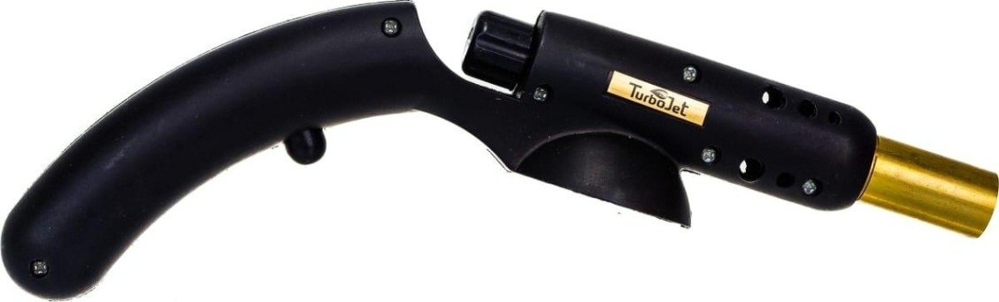 Портативная горелка TurboJet TJ433-PB набор с пьезоподжигом tj400-pb + газовый баллон