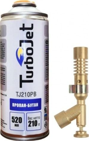 Портативная горелка TurboJet TJ533-PB набор tj500-pb + газовый баллон tj210pb