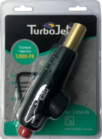 Портативная горелка TurboJet TJ900-PB с пьезоподжигом