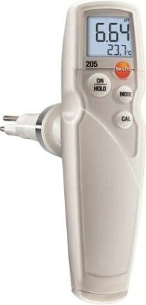 Портативный pH-метр Testo 205 (с принадлежностями) [05632052]