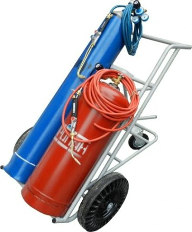 Пост газосварочный - ПГУ-40П переносной пропаново-кислородный (переатт. баллон) [00000001009]