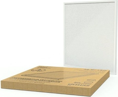 Потолочный светодиодный светильник GAUSS 36W 2950lm 6500k призма 595*595*19мм [842123336]