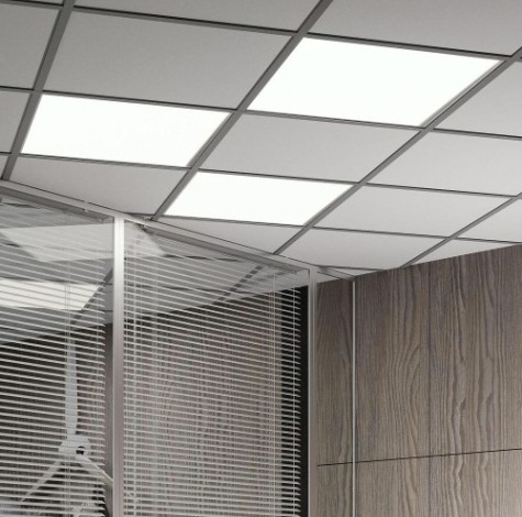 Потолочный светодиодный светильник GAUSS 36W 36w 2750lm 4000k ip20 матовый led [842123240]