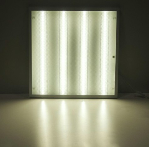 Потолочный светодиодный светильник GAUSS 48W 48w 4200lm 4000k ip20 призма led [842123245]