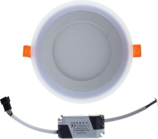 Потолочный светодиодный светильник GAUSS Backlight круг 6+3w 540lm 4000k 3 реж led [BL117]