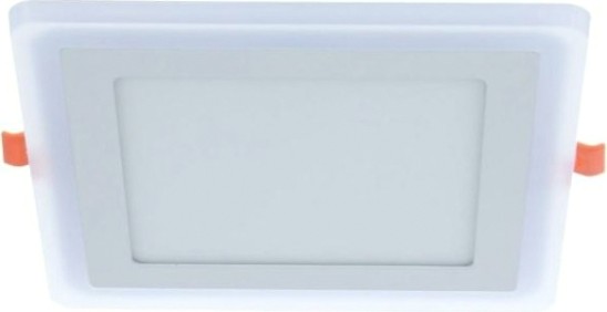 Потолочный светодиодный светильник GAUSS Backlight квадрат 12+3w 960lm 4000k 3 реж led [BL125]