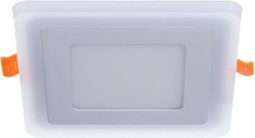 Потолочный светодиодный светильник GAUSS Backlight квадрат 6+3w 540lm 4000k 3 реж led [BL123]