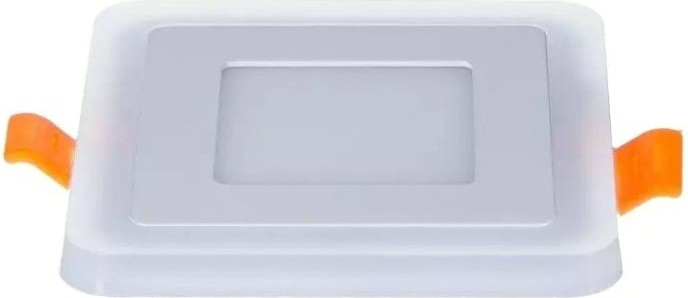 Потолочный светодиодный светильник GAUSS BL120 backlight кв 3+3w 350lm 3000k 3 реж.