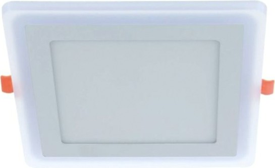 Потолочный светодиодный светильник GAUSS BL124 backlight кв 12+3w 960lm 3000k 3 реж.