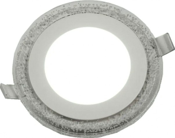 Потолочный светодиодный светильник GAUSS BL316 bubbles круг 6+3w, 540lm 3000k 3 режима