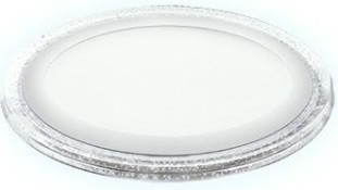 Потолочный светодиодный светильник GAUSS BL319 bubbles круг 12+4w, 1200lm 4000k 3 реж.