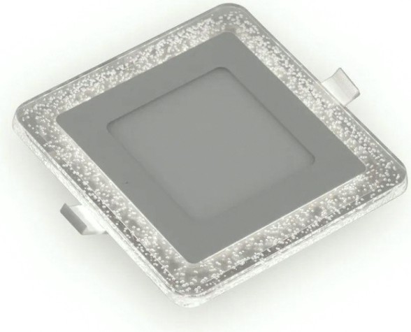 Потолочный светодиодный светильник GAUSS BL322 bubbles кв6+3w, 540lm 3000k 3 реж.