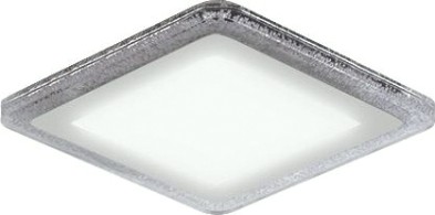 Потолочный светодиодный светильник GAUSS Bubbles квадрат 3+3w, 350lm 4000k 3 реж led [BL321]