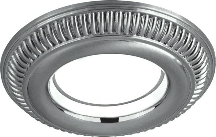 Потолочный светодиодный светильник GAUSS CA039 antique круг. хром, gu5.3