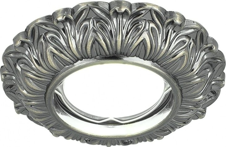 Потолочный светодиодный светильник GAUSS CA049 antique круг. gu5.3 1/40