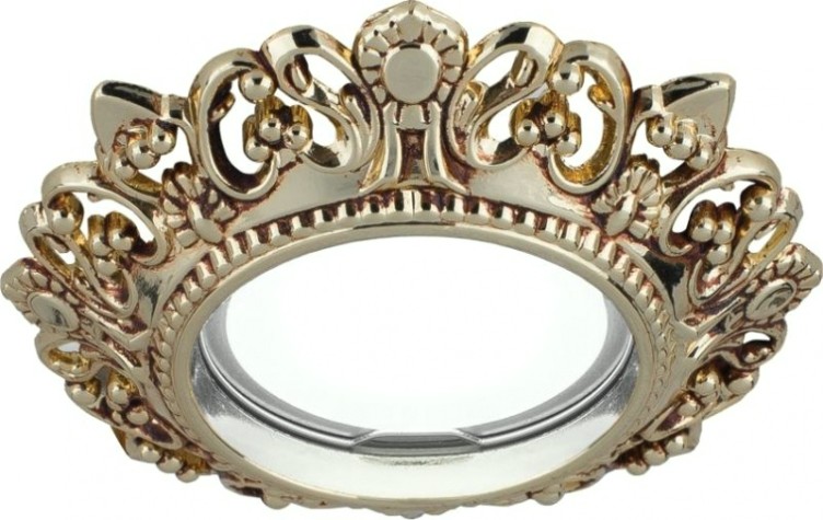 Потолочный светодиодный светильник GAUSS CA052 antique круг. gu5.3