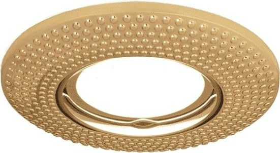 Потолочный светодиодный светильник GAUSS CA058 metal exclusive круг. золото, Gu5.3