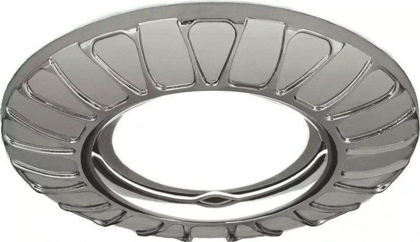 Потолочный светодиодный светильник GAUSS CA066 metal exclusive круг. титан, gu5.3