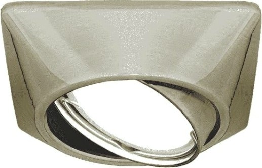 Потолочный светодиодный светильник GAUSS CA071 metal exclusive круг. бронза, gu5.3