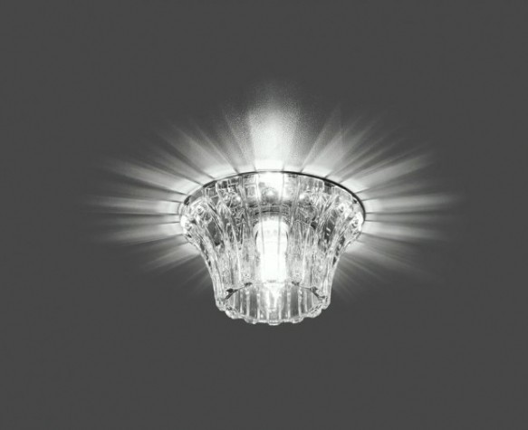 Потолочный светодиодный светильник GAUSS CR065 crystal exclusive кристал