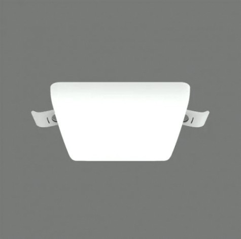 Потолочный светодиодный светильник GAUSS Frameless квадрат 9w, 4000k встраиваемый [968511209]