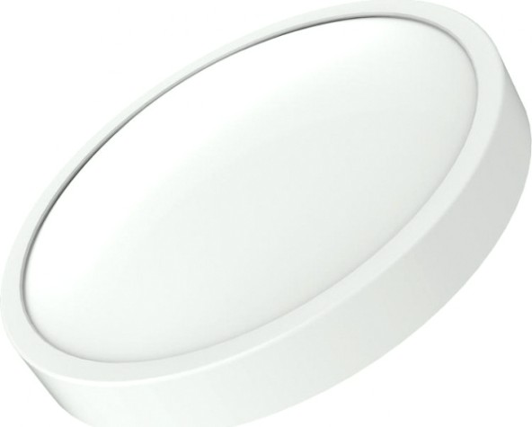 Потолочный светодиодный светильник GAUSS Фрисби 250х80, 12w 850лм, ip20 2700к круглый (кольцо) [941420112]