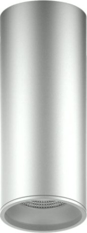 Потолочный светодиодный светильник GAUSS HD005 led накладной 12w (хром сатин) 3000k 79x200,900лм