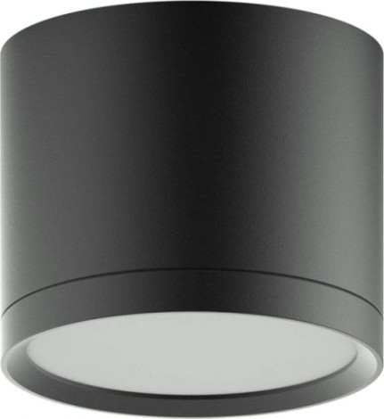 Потолочный светодиодный светильник GAUSS HD016 overhead накл цил 10w 700lm 3000k черный