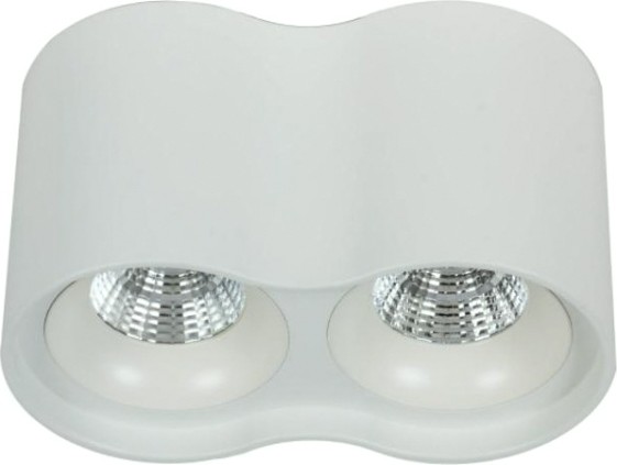 Потолочный светодиодный светильник GAUSS HD032 overhead наклдвойной цилиндр 24w 1600lm 3000k белы