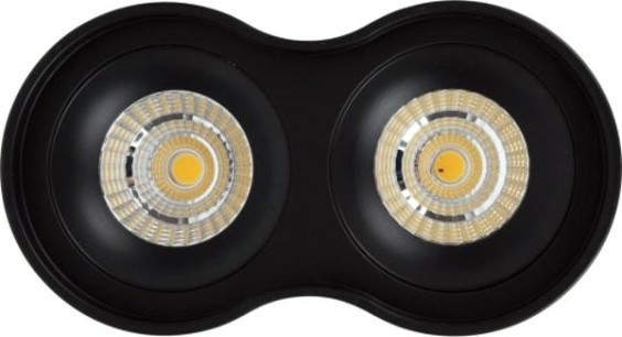 Потолочный светодиодный светильник GAUSS HD033 overhead накл дв цил 24w 1600lm 3000k