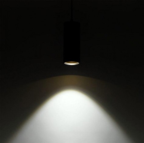 Потолочный светодиодный светильник GAUSS HD035 overhead подвесной цилиндр 12w 920lm 4100k золото