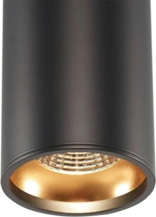 Потолочный светодиодный светильник GAUSS HD035 overhead подвесной цилиндр 12w 920lm 4100k золото