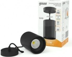 Потолочный светодиодный светильник GAUSS HD038 overhead подвес цил12w 660lm 3000k