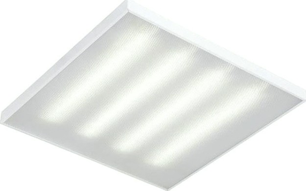 Потолочный светодиодный светильник GAUSS IP20 36w 2900lm 4000k призматический с выведеным кабеле [842123227]