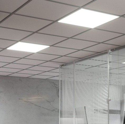 Потолочный светодиодный светильник GAUSS MiR mir 35w 2800lm 3000k ip40 опал led [G1-A0-00070-01G02-2003530]