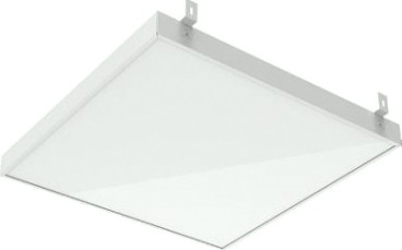 Потолочный светодиодный светильник GAUSS MiR mir 35w 3000lm 5000k ip40 грильято опал [G1-R3-00010-31G02-2003550]