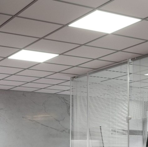 Потолочный светодиодный светильник GAUSS MiR mir 35w 3500lm 6500k ip40 призма led [G1-A0-00070-01G03-2003565]