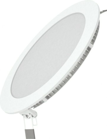 Потолочный светодиодный светильник GAUSS Slim круг 15w 1100lm 4000k [939111215]