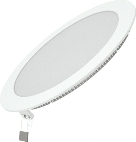 Потолочный светодиодный светильник GAUSS Slim круг 18w 1200lm 3000k [939111118]