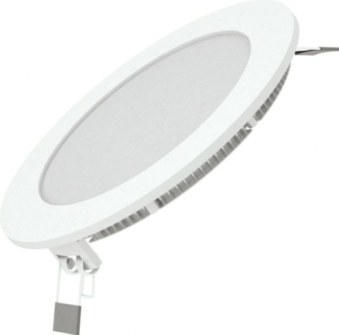 Потолочный светодиодный светильник GAUSS Slim круг 18w 1350lm 4000k [939111218]