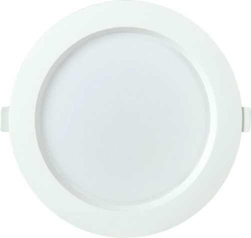 Потолочный светодиодный светильник IEK ДВО 1704 24Вт 6500K IP40 Круг белый [LDVO0-1704-24-6500-K01]